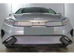 Защита радиатора KIA Cerato 2021- chrome верх