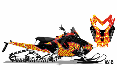 Наклейки на снегоход Polaris PRO RMK 2011-2015 №1818