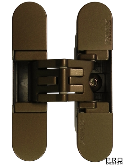 KUBICA 27 - K2700 петля самоцентрирующая с 5-ю точками опоры регулируемая по 3-м направлениям,  бронза