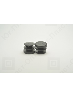 Заглушка для круглых труб D-20мм