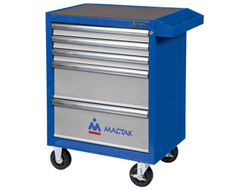 Тележка инструментальная, 5 выдвижных ящиков, "ОПТИМА", синяя МАСТАК 521-05581MB