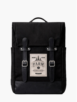 Рюкзак ручной работы Parm City Travel черного цвета