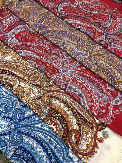 Павловопосадский платок Сказочное путешествие 2012-1