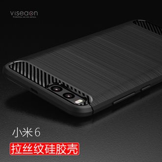 Чехол-бампер Viseaon для Xiaomi Mi6 (черный)