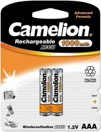 Батарейка аккумуляторная никель-металлогидридная Camelion AAA 1000mAh/4BL 4 штуки