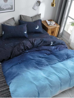 Постельное белье евро TANGO Dream Fly микросатин 200x220x1 220x245x1 50x70x2 DF03-331