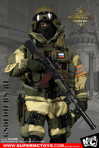 Спецназ "Альфа" - КОЛЛЕКЦИОННАЯ ФИГУРКА 1/6 Russian Spetsnaz - FSB Alfa ...