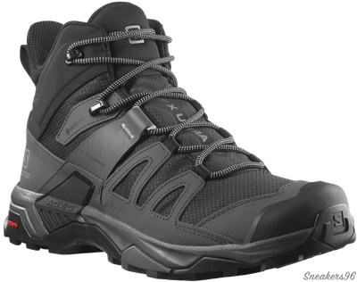 SALOMON X ULTRA 4 GORE-TEX MID BLACK/GREY Мужские