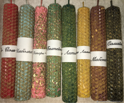 Колесо Года,  набор свечей