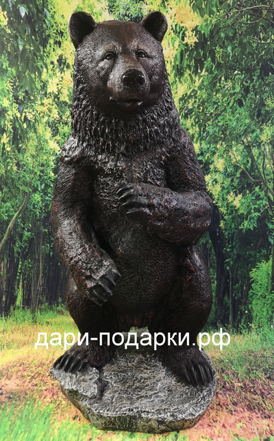 Медведь - символ силы, мудрости и защиты  73*34см   2,8 кг  полистоун  Россия 4877/016712