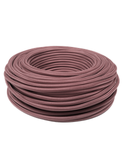 провод декоративный круглый ПДК 2х0.75 коричневый