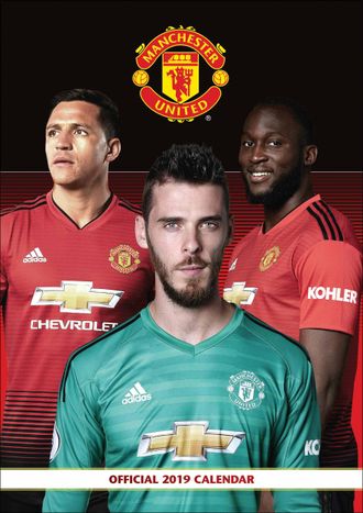 Manchester United FC Official Календарь 2019 Иностранные перекидные календари 2019, Intpressshop