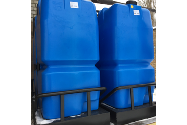 Емкость SK2000 в обрешетке