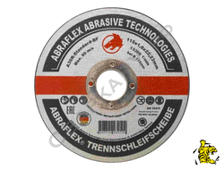 Круг отрезной по металлу/нерж.стали Abraflex 115х1.6х22мм A30R Standard-BF