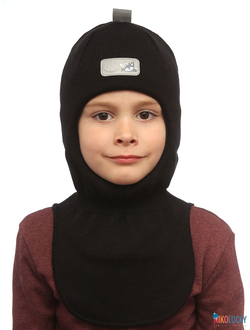 Шапка-шлем "NK"   20101-01, цвет черный р. 48-50