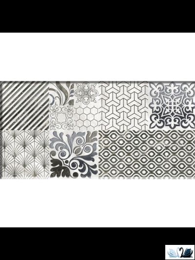 Плитка настенная Belani Valensole Декор 2 синий 250х500 мм под пэчворк купить в магазине Marysя