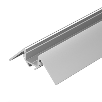 Профиль Arlight ARH-DECORE-S12-EXT-F-2000 ANOD внешний (Алюминий)