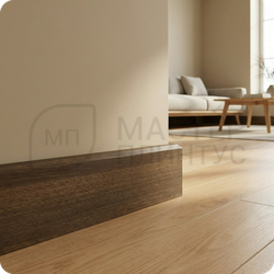 Плинтус МДФ TeckWood 80х10х2150 мм. Орех пекан