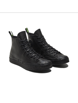 Кожаные кеды Converse Bosey Water Repellent Chuck Taylor 70 черные высокие 168847C купить в Спб