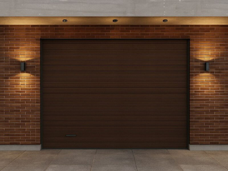 Гаражные секционные ворота Trend Алютех/Alutech с ручным управлением. *Разные размеры