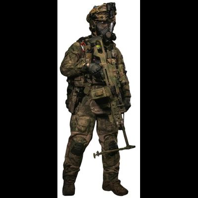 Пулеметчик спецназа "Альфа" - КОЛЛЕКЦИОННАЯ ФИГУРКА 1/6 scale RUSSIAN SPETSNAZ FSB ALPHA GROUP GUNNER (78092) - DAMTOYS