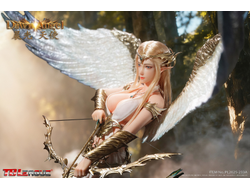 ПРЕДЗАКАЗ - Светлая эльфийка-ангел - Коллекционная фигурка 1/6 Dawn Angel (White) (PL2025-233A) - TBLeague ?ЦЕНА: 27700 РУБ.?