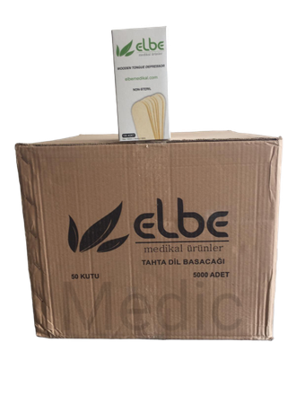 Abeslang ხის არასტერილური დეპრესორი  შპადელი 100ც საბითუმო და საცალო