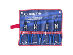 Набор съемников стопорных колец, 4 предмета KING TONY 42114GP