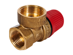 Клапан предохранительный ROMMER 1/2x 3/4 для отопления 1,5 бар (Арт. RVS-0001-001515)