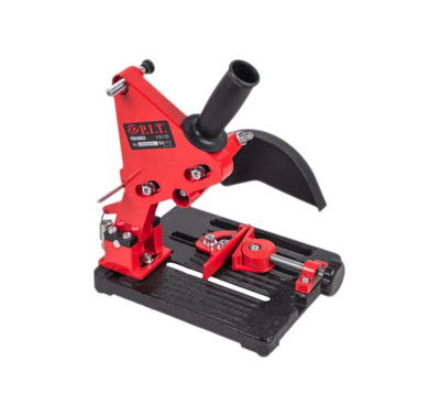 Стойка для УШМ P.I.T. P0010003 (диаметр круга 115-125мм, угловые тиски 45 град, литое основание)