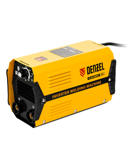 Аппарат инверторный дуговой сварки DS-200 Compact, 200 А, ПВ 70%, диаметр электрода 1.6-5 мм Denzel