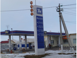 Реклама на АЗС в городе Воскресенск