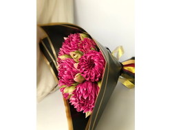 хризантемы из зефира