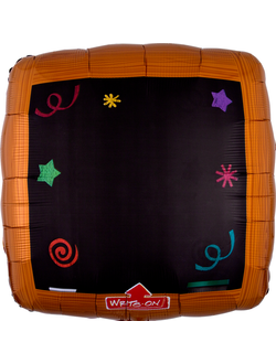 Шар 33"/84 см "Рамка для надписей!" с маркером