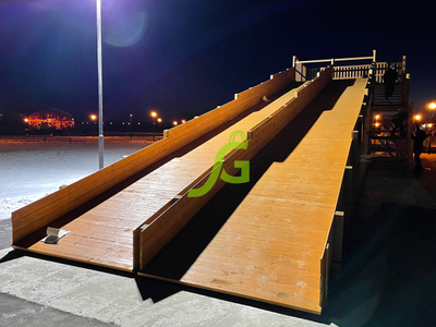 Зимняя горка IgraGrad Snow Fox, скат 18 м мод.1