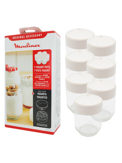 Комплект баночек 7шт для йогуртницы Moulinex A14A03