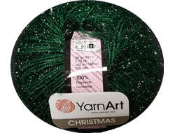 Christmas (Yarn Art) пряжа цвет № 48 зеленый