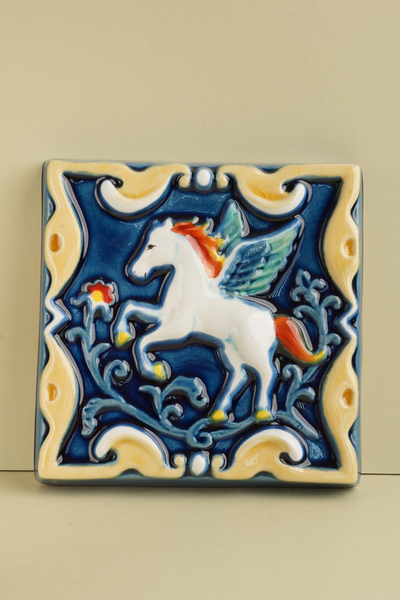Пегас цветной (керамическая плитка)