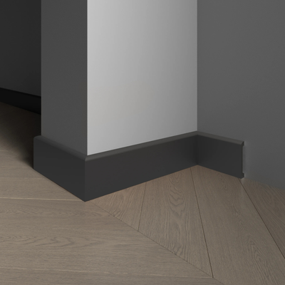 Напольный плинтус Decor-Dizayn 706-100, влагостойкий, ударопрочный, 2,4 метра