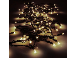 Гирлянда-нить 240л 18м зеленый провод тепло-белая