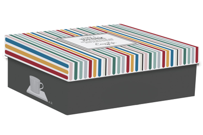 Набор кружек Время отдыха, синяя, жёлтая, 0,38 л, 2 шт