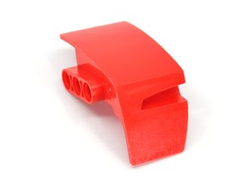 Technic, Panel Car Mudguard Left, Red (61071 / 6074879)