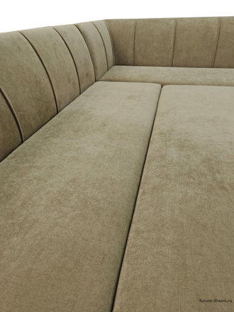 КУХОННЫЙ  уголок со спальным местом "Форум-8Д",  Союз-М Velvet Lux 52, Правый