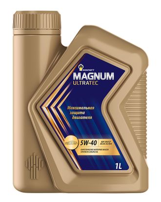 РОСНЕФТЬ Масло моторное Magnum Ultratec 5W40 синт SN/CF 1л