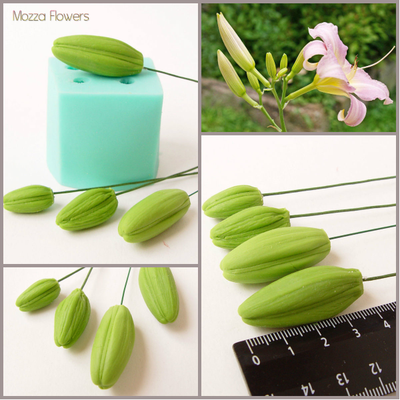 "Бутоны лилии" Силиконовый молд