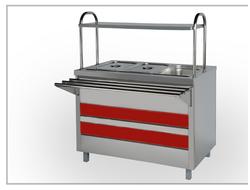 Мармит 2х блюд. 2 конфорки МЛОЭ/МВ3/ВН Онега (водяной)