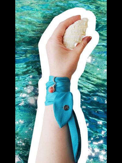 Шарф шелковый AQUA Collection