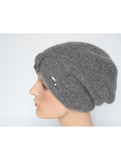 Vizio Италия 6542 В берет чалма серый