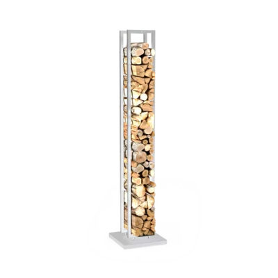 Дровник Stella большой (мет. бел./бел.)