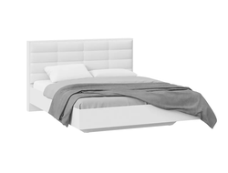 Спальня АГАТА - Кровать 1600 Тип 1 Белый